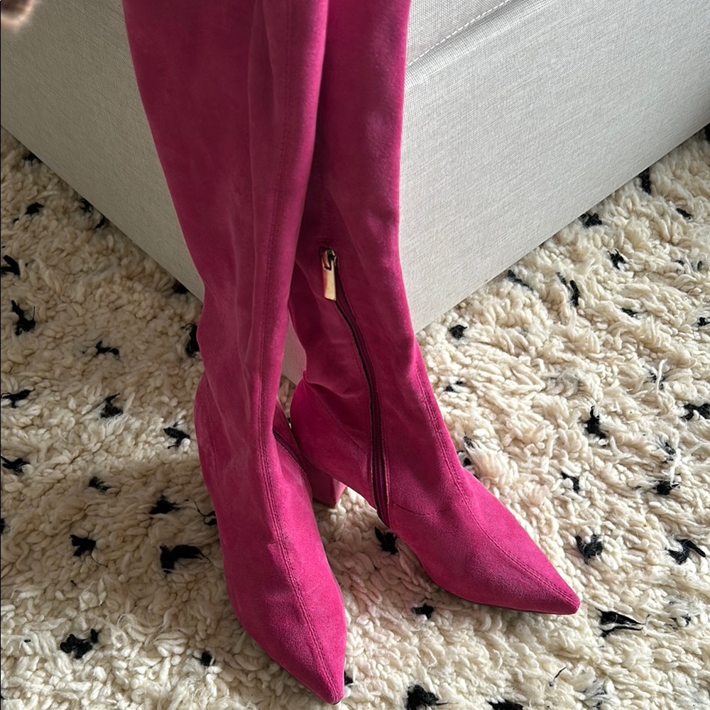 Silent D Komass knee high boots - Picture 2 of 7
